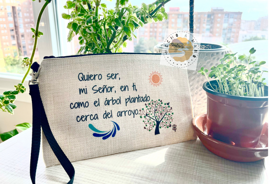 Neceser Simil Lino "Quiero ser mi Señor en ti, como el árbol plantado cerca del arroyo"